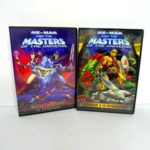 He-Man and the Masters of the Universe: Origins and Battle For‎ Eternia DVDs